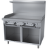 Thumbnail image #1 for Garland G Starfire Pro 48-Inch Gas Griddle Top Restaurant Range with Storage Base