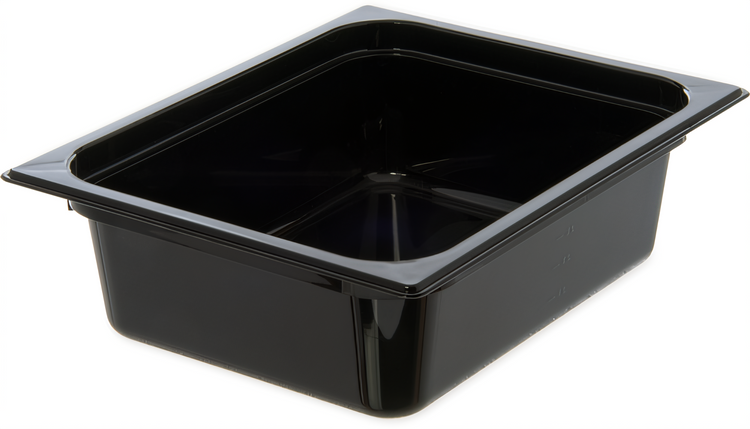 Product image #1 for StorPlus High Heat Half-Size 4-Inch Deep Hot Food Pan, Black