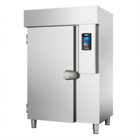 HURRiCHiLL Roll-In Remote Blast Chiller/Shock Freezer for One Mobile Rack, 300 lb Capacity