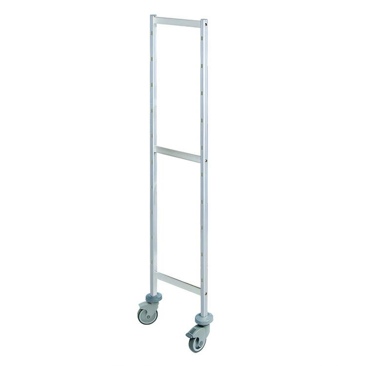 Product image #1 for Fermostock 71-Inch H x 18-Inch D Mobile Shelving Upright with Rustproof Casters