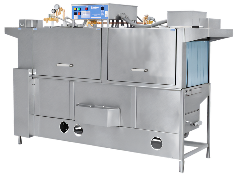 Product image #1 for Insinger SPEEDER 86-Inch High-Temperature 2-Tank Conveyor Dishwasher with CrossFire Wash System