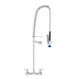 Thumbnail image #1 for Fisher 8-Inch Centers Backsplash Mount Pre-Rinse Unit with EZ-Install Adapters, Stainless Steel