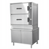 Thumbnail image #1 for Crown SCX-16 Two Compartment Steam Coil Convection Steamer with Cabinet Base