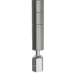 Thumbnail image #1 for Metro Super Erecta SA63P 63" Chrome Stationary Wire Shelving Post with Welded Receptacle and Seismic Leveler Bolt