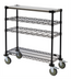 Thumbnail image #1 for Quantum 36-Inch Wine Display/Worktable Cart with 1200 lb Capacity
