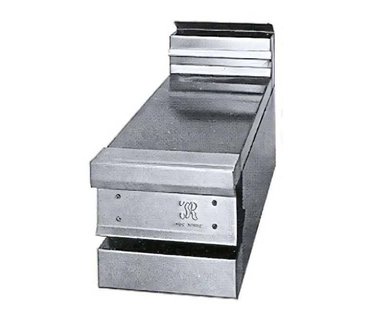 Product image #1 for Titan Heavy Duty 12-Inch Modular Spreader Plate Range with 6-Inch Solid Plate Shelf