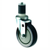 Thumbnail image #1 for Winco 5-Inch Polyurethane Stem Caster Set for Work Tables, 220 lb Capacity