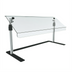 Thumbnail image #1 for Vollrath 36-Inch Single-Sided Mobile Countertop Breathguard Sneeze Guard