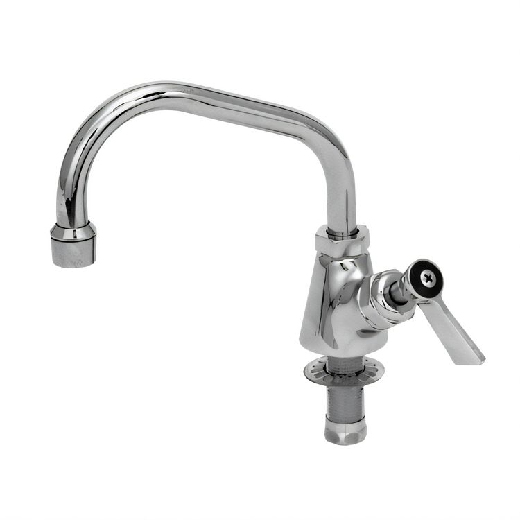 Product image #1 for Fisher Deck-Mount Single-Hole Manual Faucet with 12-Inch Swing Spout