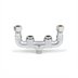Thumbnail image #1 for Manual Tempering Valve with Built-In Check Valves, Rough Chrome Finish