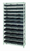 Thumbnail image #1 for Quantum Conductive Bin Wire Shelving System with 12 Shelves and 33 Bins, 36