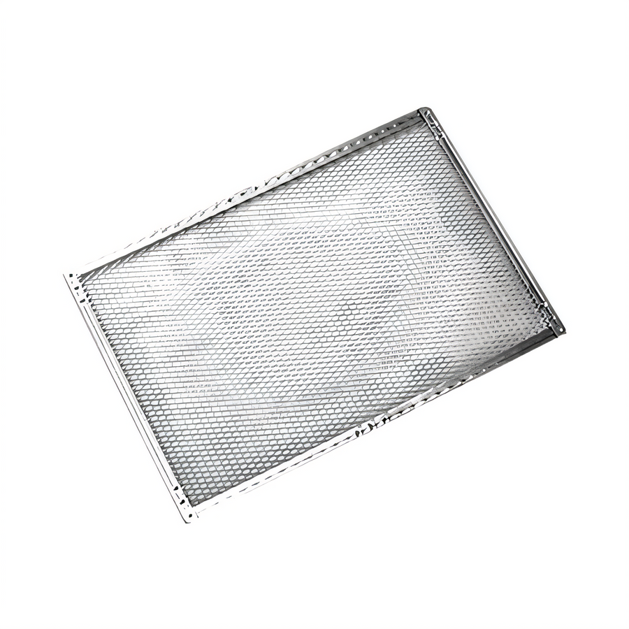 Product image #1 for American Metalcraft Heavy Duty Aluminum Pizza Screen, 16 x 24 Inch, Fits Full-Size Bun Pan