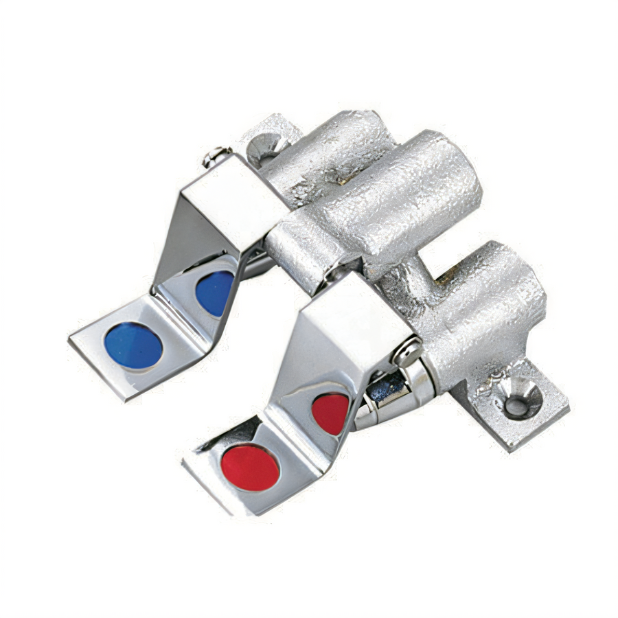 Product image #1 for OptiFlow Dual Pedal Foot Valve Kit, Chrome Plated, Lead Free