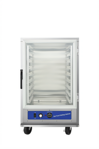 CookRite Insulated Heated Holding Cabinet, 25-Inch Wide, 9-Pan Capacity, Tempered Glass Door, Stainless Steel, 120V