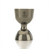 Thumbnail image #1 for Barfly Straight Rim Heavy-Duty One-Piece Stainless Steel Jigger, 25/50 mL, Gun Metal Black