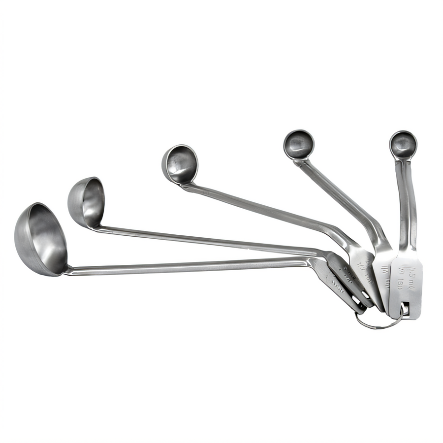Product image #1 for Winco 5-Piece Stainless Steel Mini Ladle Set