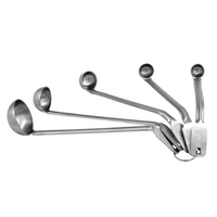 Winco 5-Piece Stainless Steel Mini Ladle Set
