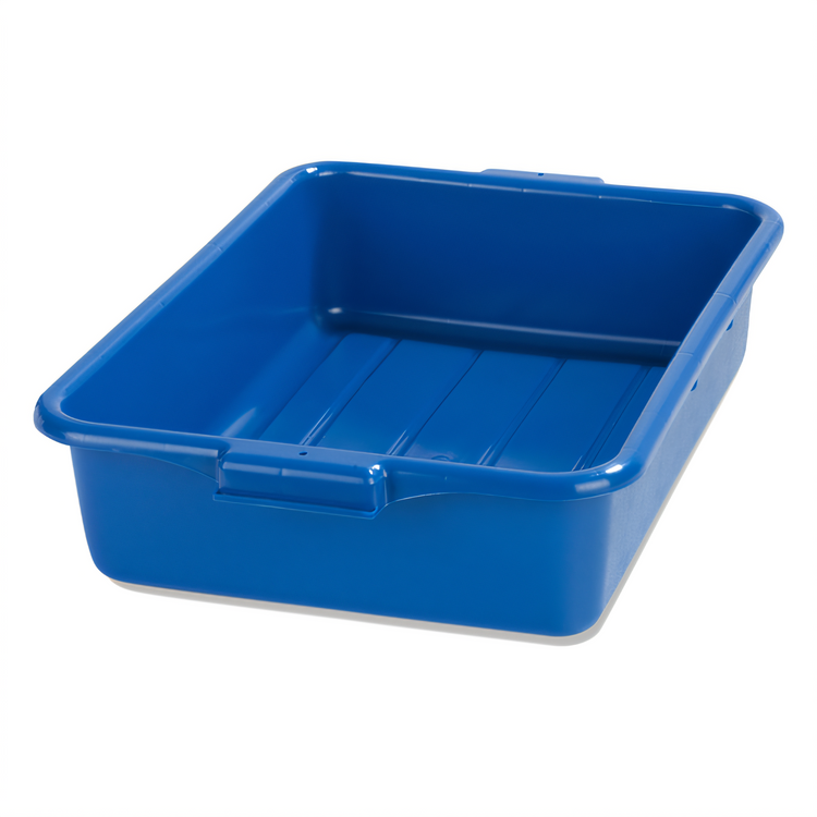 Product image #1 for Comfort Curve™ 20 x 15 x 5 Inch Blue Stackable Tote Box