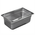 Thumbnail image #1 for DuraPan 1/4-Size Solid Steam Table Pan, 4-Inch Deep, 18/8 Stainless Steel