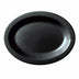 Thumbnail image #2 for Cambro Camwear® 12 x 9 Inch Oval Polycarbonate Platter, Black
