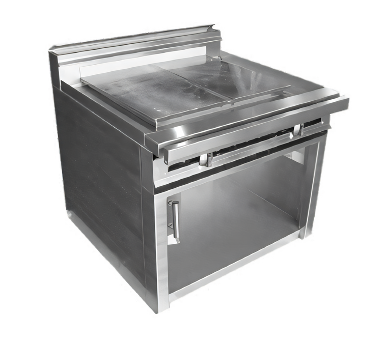 Product image #1 for Titan JTRH-36IP-36 36" Heavy Duty Gas Range with Even Heat Plancha and Standard Oven