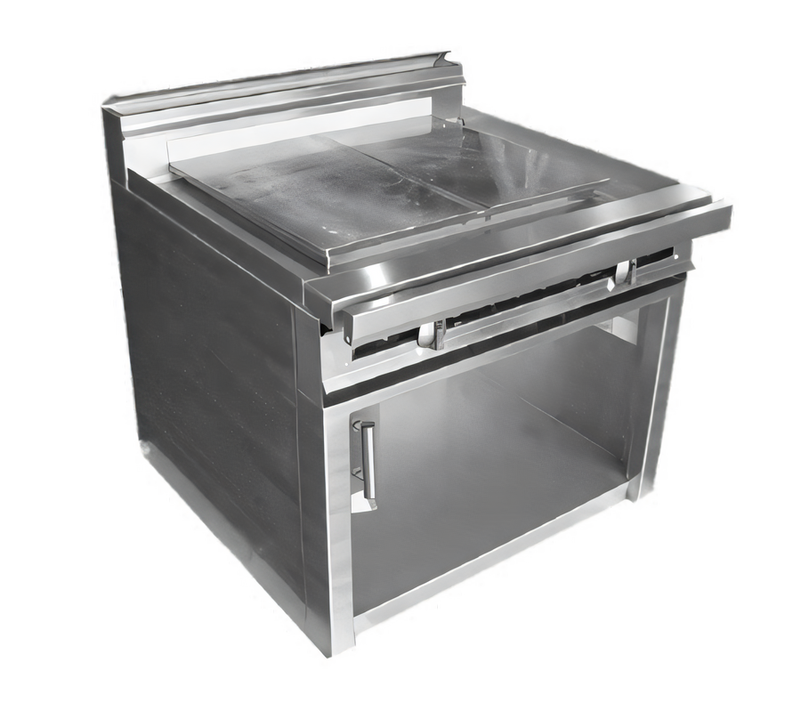 Product image #1 for Titan JTRH-36IP-36 36" Heavy Duty Gas Range with Even Heat Plancha and Standard Oven