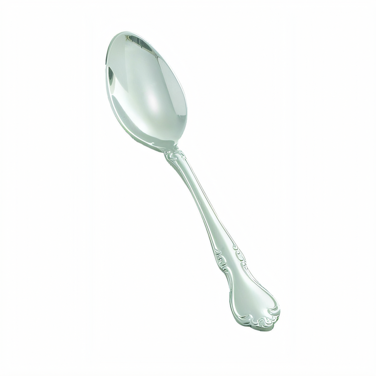 Product image #1 for Winco Chantelle 4-5/8-Inch Demitasse Spoon, 18/8 Stainless Steel, Extra Heavy Weight, Mirror Finish