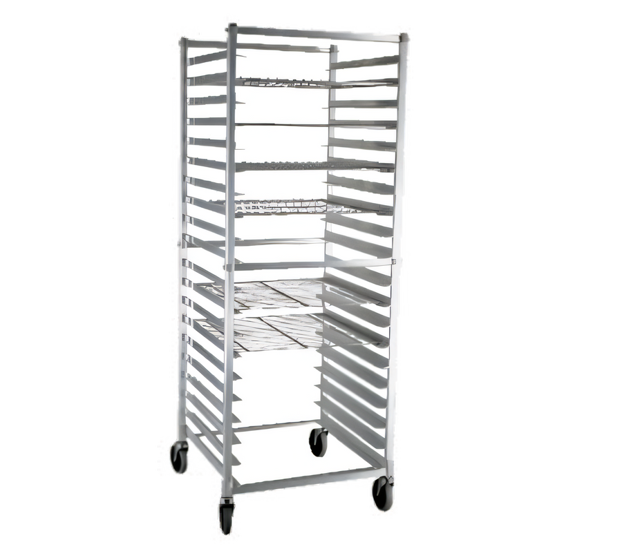 Product image #1 for New Age NS947KD Mobile Donut Screen Rack for 20 24 Inches x 24 Inches Screens