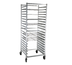 Thumbnail image #1 for New Age NS947KD Mobile Donut Screen Rack for 20 24 Inches x 24 Inches Screens