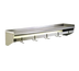 Thumbnail image #1 for Eagle Group 36-Inch W x 18-Inch D Wall-Mount Stainless Steel Pot Rack Shelf with Hooks