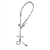 Thumbnail image #1 for T&S EasyInstall Single-Hole Deck-Mount Pre-Rinse Mixing Faucet with 20-Inch Riser and 44-Inch Flexible Hose