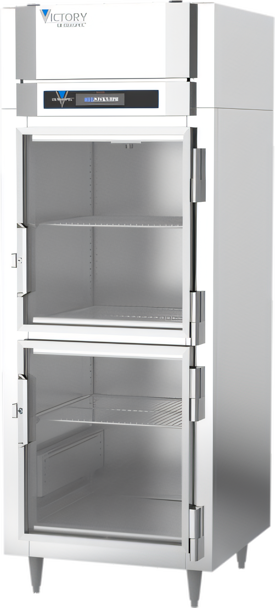 Product image #1 for Victory UltraSpec HS-1D-1-EW-HG Extra Wide Glass Half-Door Reach-In Heated Cabinet