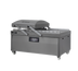 Thumbnail image #1 for Trento Turbovac Heavy-Duty Double Chamber Vacuum Packaging Machine, 4 x 32.22-Inch Seal Bars, 300 m³ Pump