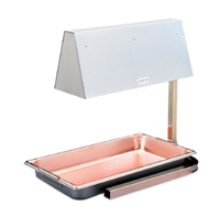 Vollrath Cayenne® OHC-500 Bulb-Style Stainless Heat Lamp with U-Shaped Base