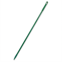 Sparta 60-Inch Fiberglass Threaded Broom and Mop Handle with Hanging Cap, Green