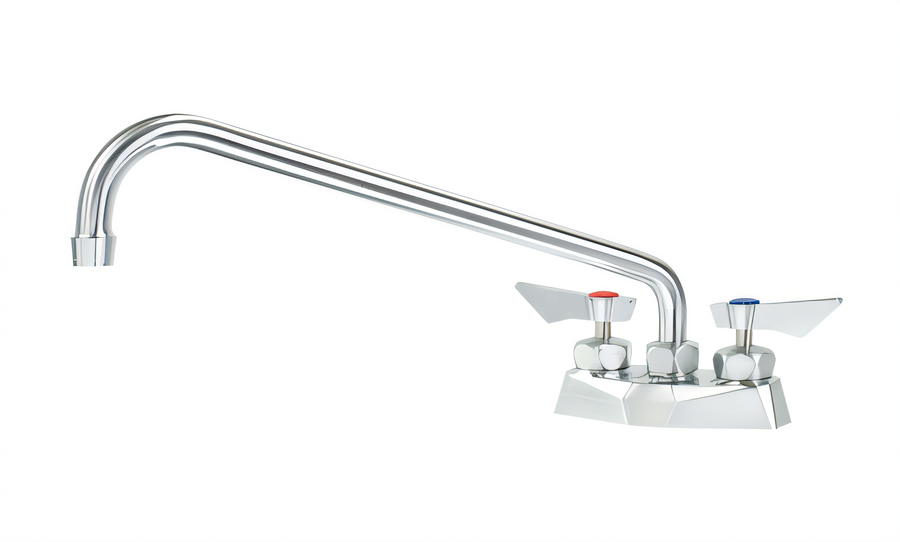 Product image #1 for Krowne Diamond Series 4-Inch Center Deck Mount Faucet with 14-Inch Swing Spout