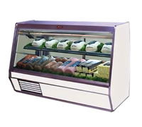 Howard-McCray 32E Series 74-Inch Deli Meat & Cheese Service Case, Self-Contained Refrigeration, Straight Glass Front