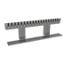 Thumbnail image #1 for Glastender BRT-20-SSR Double-Column Countertop Bridge Draft Dispensing Tower, 20 Faucets, Stainless Steel Finish