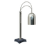 Thumbnail image #1 for Hatco Freestanding Decorative Carving Station Heat Lamp with Black Base, Adjustable Telescoping Post, Single Bulb