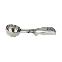 Winco 4 oz #8 Round Squeeze Disher/Portioner, 18/8 Stainless Steel