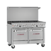 Thumbnail image #1 for Southbend Ultimate 48-Inch Natural Gas Restaurant Range with 8 Open Burners and 2 Space Saver Ovens