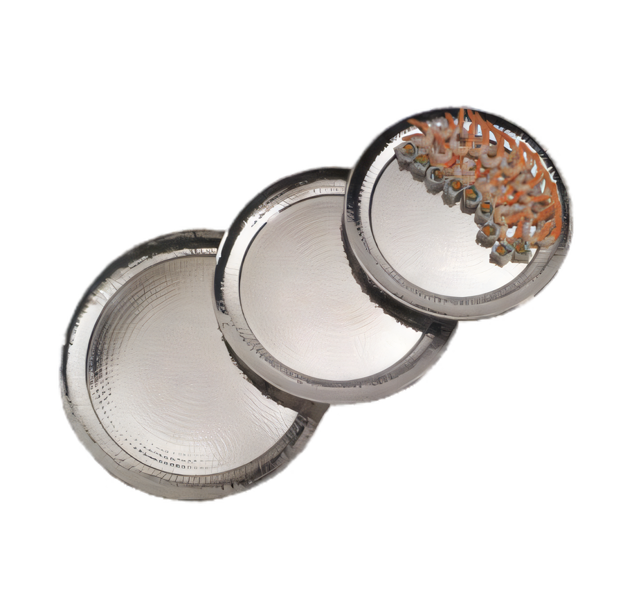 Product image #1 for American Metalcraft 22-Inch Round Hammered Stainless Steel Serving Tray