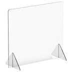 Thumbnail image #1 for Winco ACSS-3632 Countertop Acrylic Safety Shield, Clear, 36"W x 32"H x 14"D