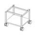 Thumbnail image #1 for RATIONAL Stand I Mobile Oven Stand with Casters for XS on XS Combi-Duo