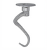 Thumbnail image #1 for Omcan 30 Qt Planetary Mixer Dough Hook Attachment