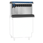Thumbnail image #1 for Follett Products, LLC (Middleby) Vision VU155B8RP Low-Profile 8-Valve Push-Button Ice/Beverage Dispenser, 150 lb, Right-Side Ice Dispense