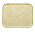 Thumbnail image #2 for Cambro Camtray Rectangular High-Impact Fiberglass Cafeteria Tray, Abstract Tan, 8-7/8 x 25-9/16 x 1 Inch