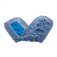 Rubbermaid Commercial Kut-A-Way 36-Inch Blue Cut-End Dust Mop Head with Envelope-End Backing