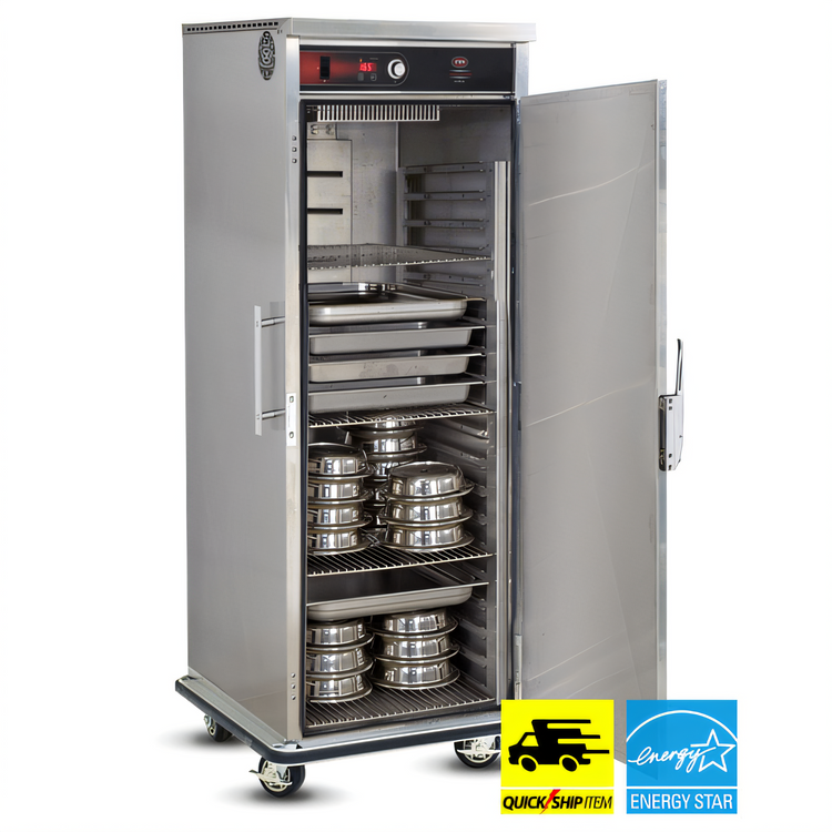 Product image #1 for FWE Ultra-Universal Electric Heated Banquet Holding Cabinet, Mobile, 30-3/4 Inch Wide, 64-80 Plate Capacity