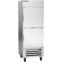 Beverage-Air Horizon Series 25.97 Cu. Ft. One-Section Bottom-Mount Reach-In Refrigerator with 2 Right-Hand Solid Half Doors